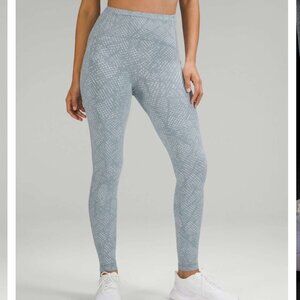 Lululemon Swift Speed High-Rise Tight 28 Reptilia Jacquard Chambray Starlight 10